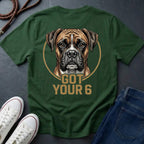 Boxer Got Your 6 Shirt - Premium Dog Apparel for Loyal Owners