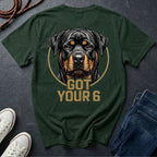 Rottweiler Got Your 6 Shirt - Premium Dog Apparel for Guardian Owners