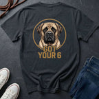 Mastiff Got Your 6 Shirt - Premium Dog Apparel for Guardian Owners on Comfort Colors Tee