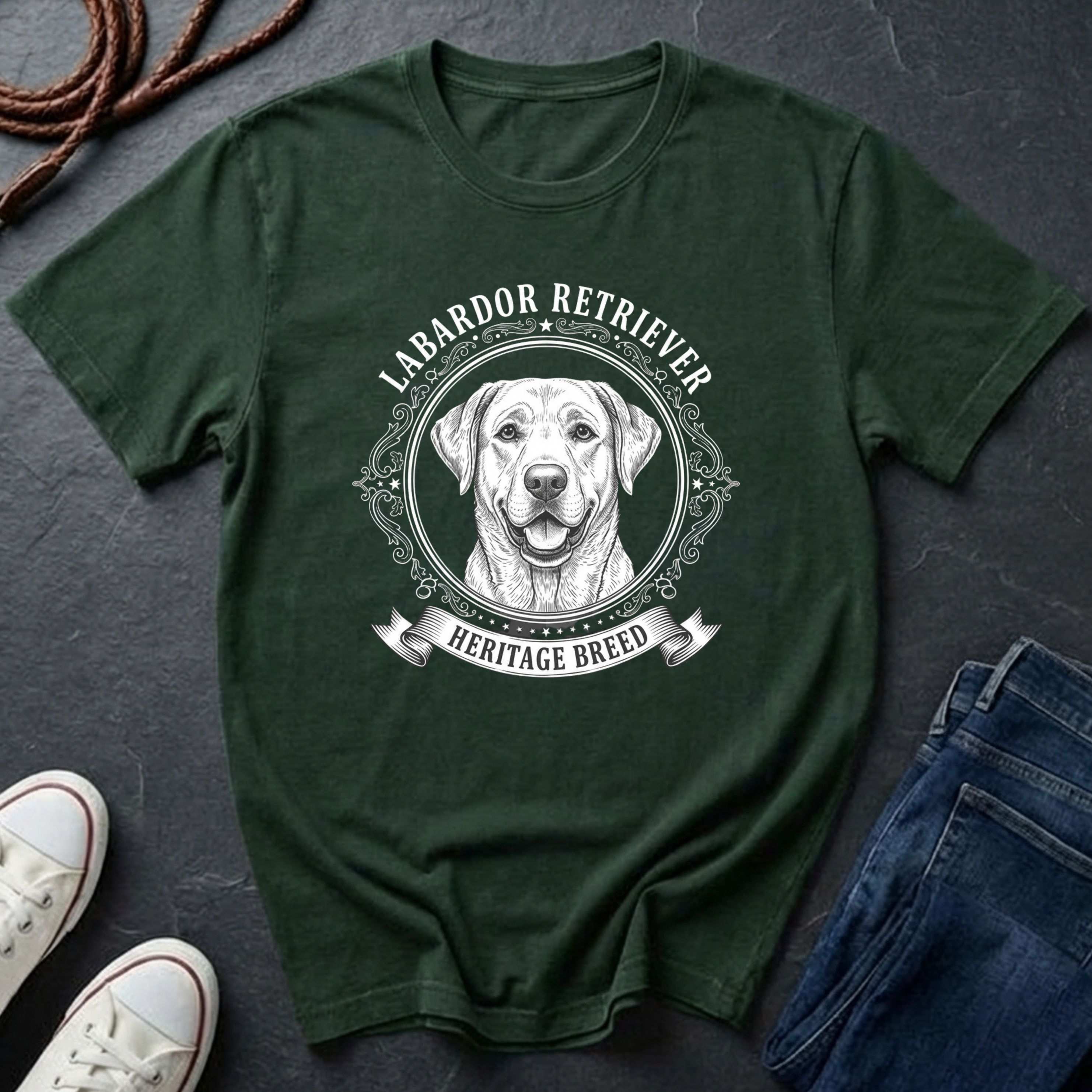 Labrador Retriever Heritage Breed Shirt | Premium Comfort Colors Tee | Dog Lover Gift