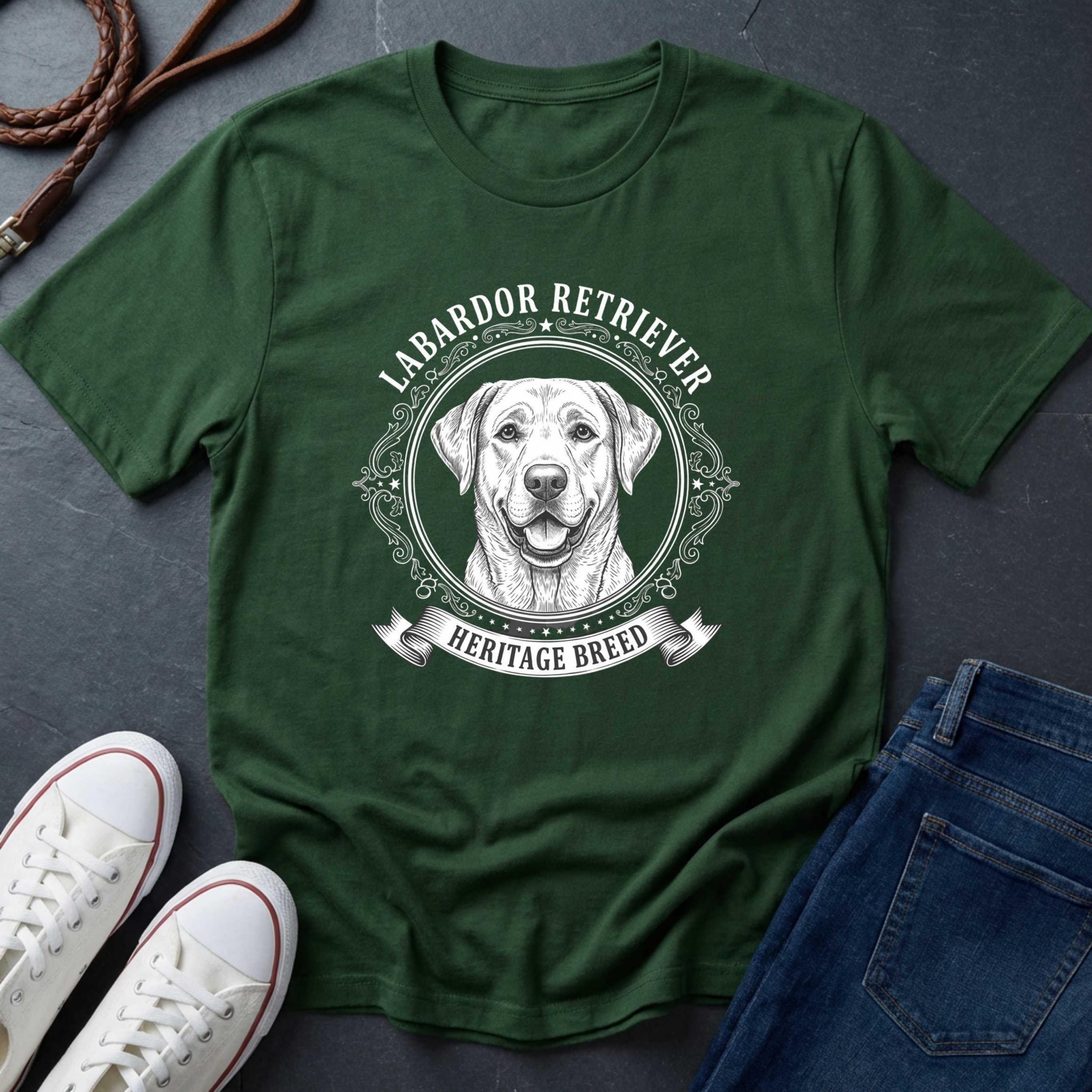 Labrador Retriever Heritage Breed Shirt | Premium Comfort Colors Tee | Dog Lover Gift