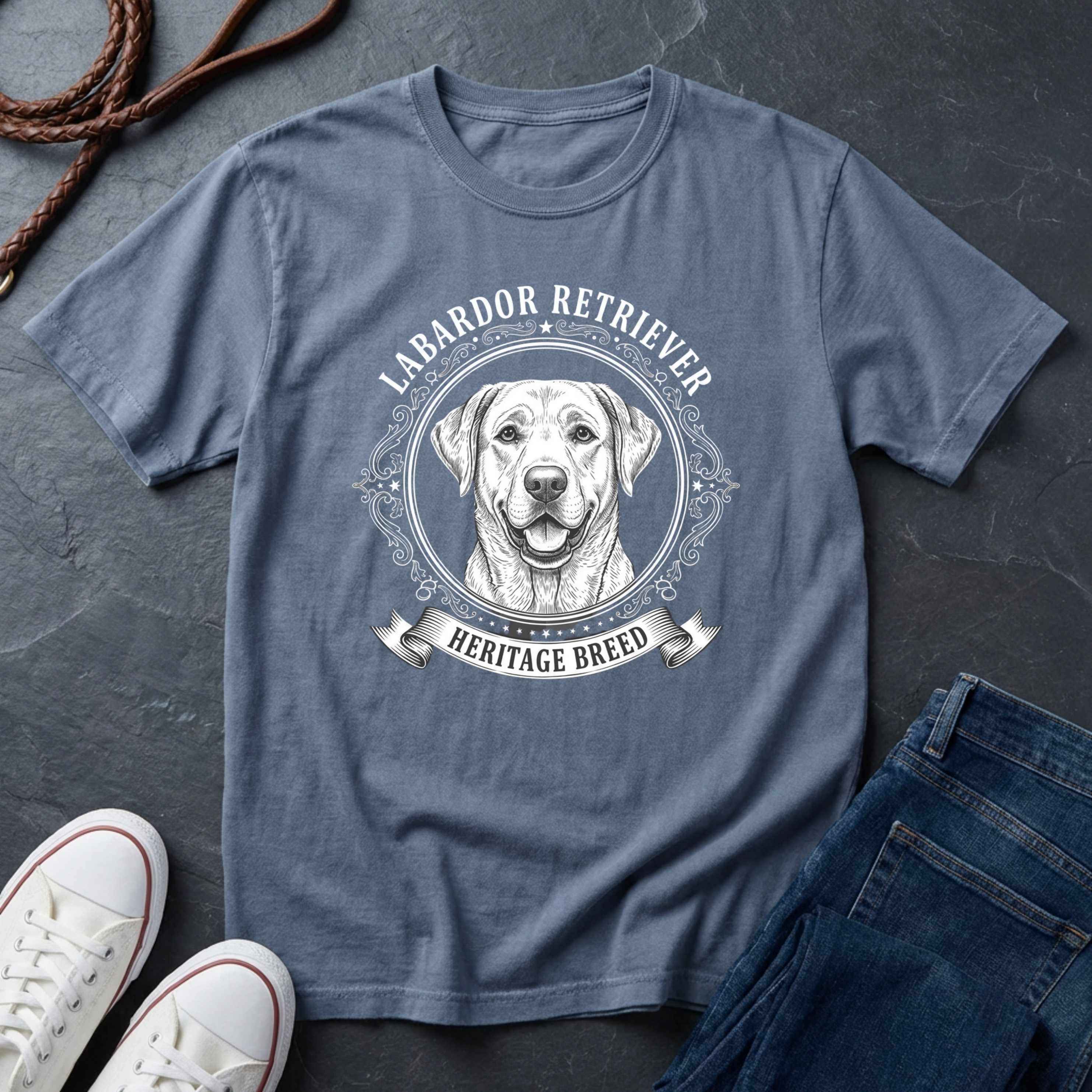 Labrador Retriever Heritage Breed Shirt | Premium Comfort Colors Tee | Dog Lover Gift