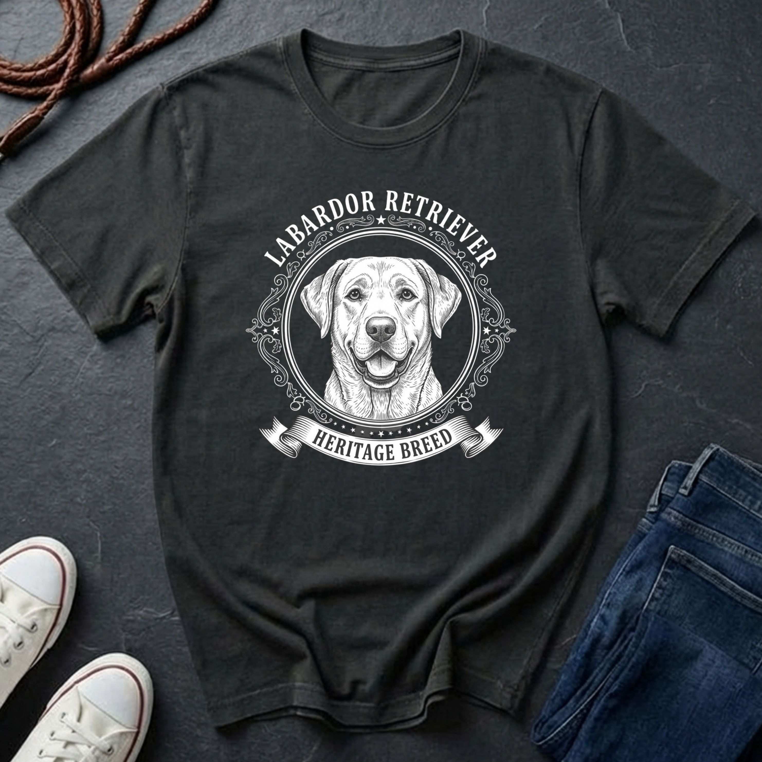 Labrador Retriever Heritage Breed Shirt | Premium Comfort Colors Tee | Dog Lover Gift