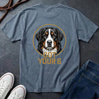 Bernese Mountain Dog Shirt | Got Your 6 Back Print Tee | Berner Mom Gift | Bernese Mountain Dog Lover Tee | Ships to US CA UK AU