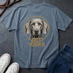 Weimaraner Shirt | Got Your 6 Back Print Tee | Weimaraner Mom Gift | The Gray Ghost Tee | Ships to US CA UK AU