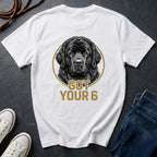 Newfoundland Shirt | Got Your 6 Back Print Tee | Newfoundland Mom Gift | Newfy Lover Tee | Ships to US CA UK AU
