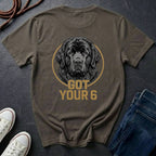 Newfoundland Shirt | Got Your 6 Back Print Tee | Newfoundland Mom Gift | Newfy Lover Tee | Ships to US CA UK AU