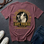 Siberian Husky Shirt | The Drama Unit | Got Your 6 Back Print Tee | Husky Mom Gift | Husky Lover Tee | Ships to US CA UK AU