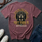 Rottweiler Shirt | The Velvet Tank | Got Your 6 Back Print Tee | Rottweiler Mom Gift | Rottweiler Lover Tee | Ships to US CA UK AU